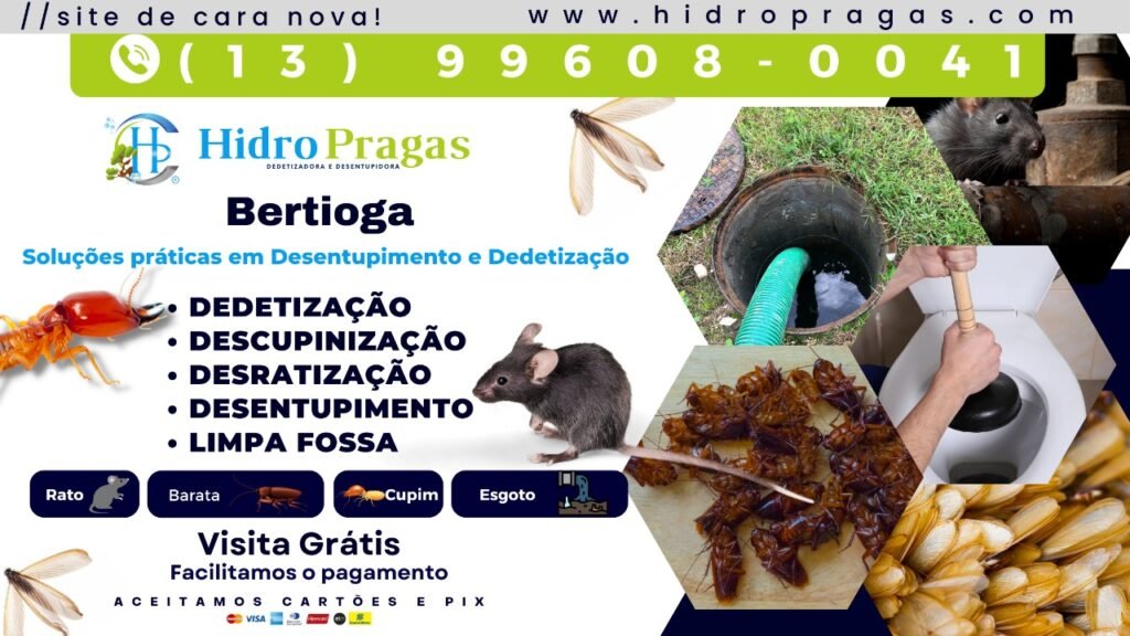 desentupidora em bertioga